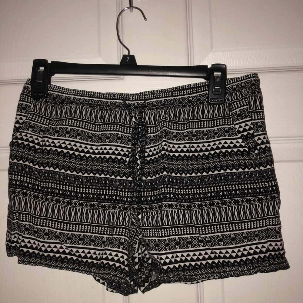Tribal print shorts
